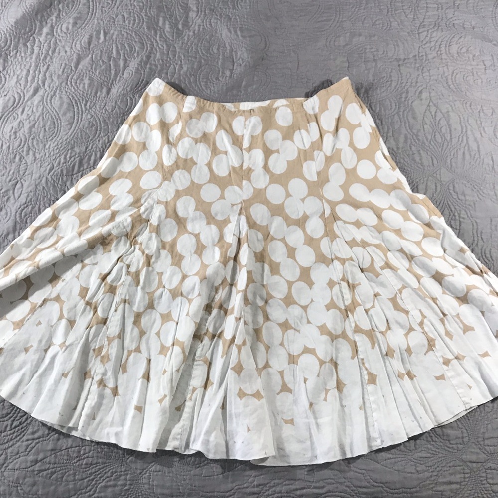 Emma James women’s linen blend flare skirt 14W